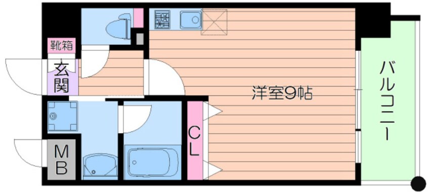 間取図 ルーヴェンブルン豊津