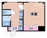 ハイムタケダＴ－３ 1DKの間取り