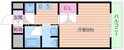 ハイムタケダＴ－１０の間取図