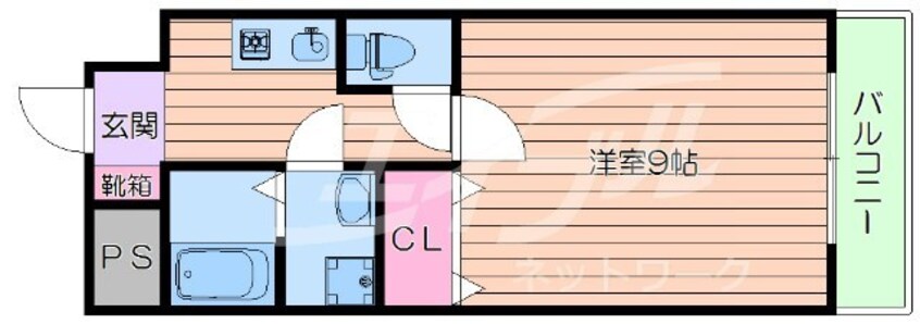 間取図 プラウド千里山
