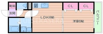 間取図 ラ・フェスタ豊津