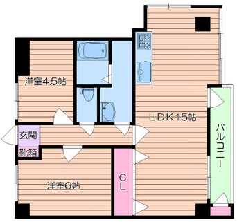 間取図 千里ニチゴマンション