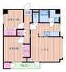 阪急千里線/千里山駅 徒歩11分 4階 築49年 2LDKの間取り