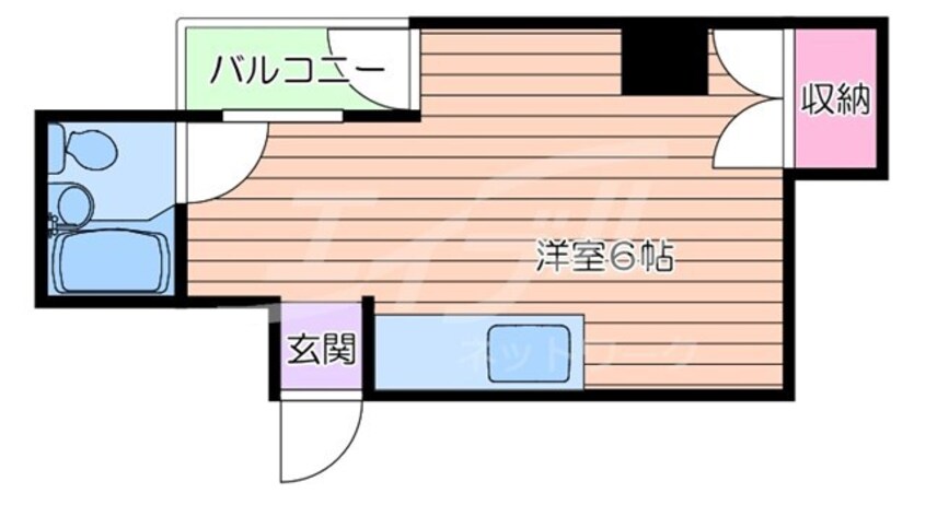 間取図 ベストレジデンス千里山駅前