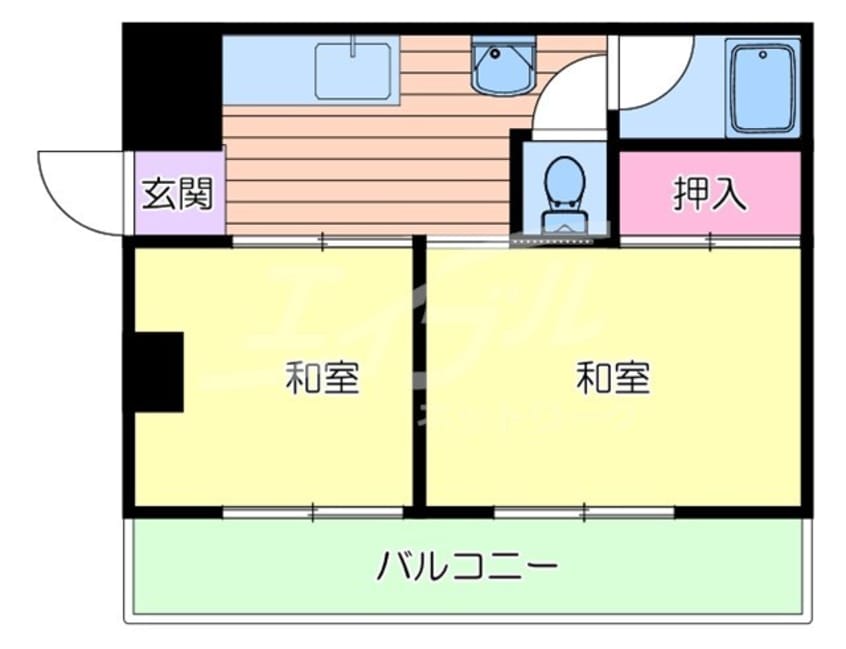 間取図 ハイツ丸栄