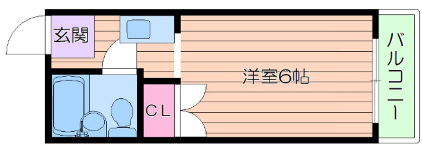 間取図 ゼウス千里山