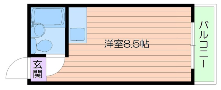 間取図 ビスタ緑地Ⅱ