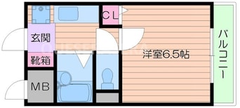 間取図 大阪メトロ御堂筋線/江坂駅 徒歩16分 3階 築27年