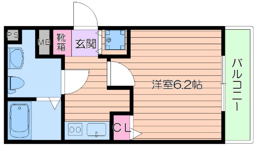 間取図 ファミーユ千里山西