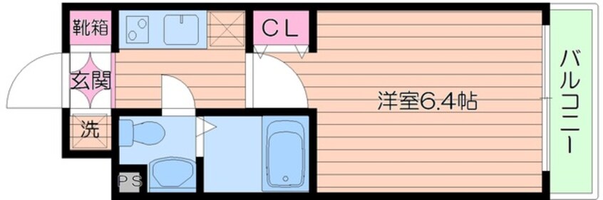 間取図 ファミーユ千里山西