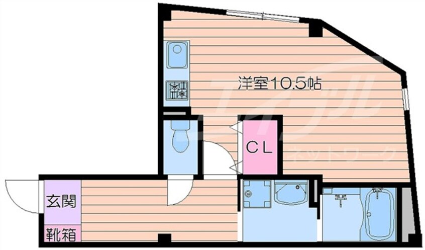 間取図 ブルーム関大前