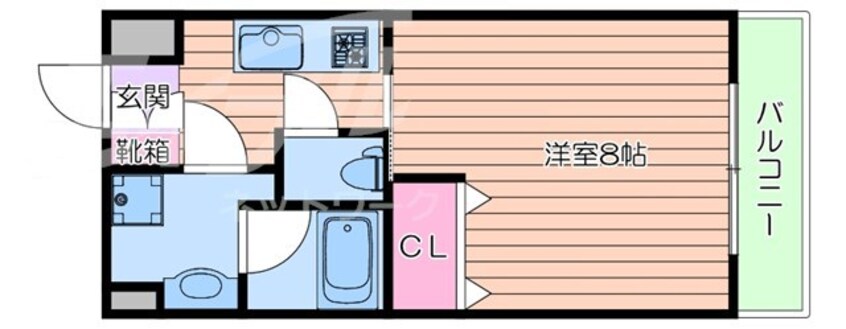 間取図 ＥＬＳＯＬ　ＥＳＡＫＡ