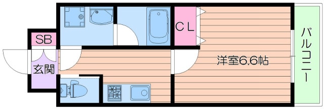 間取り図 アリビオ江坂垂水町
