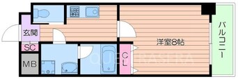 間取図 アリビオ江坂垂水町