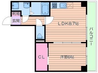 間取図 ＳＥＲＥＮｉＴＥ江坂四番館