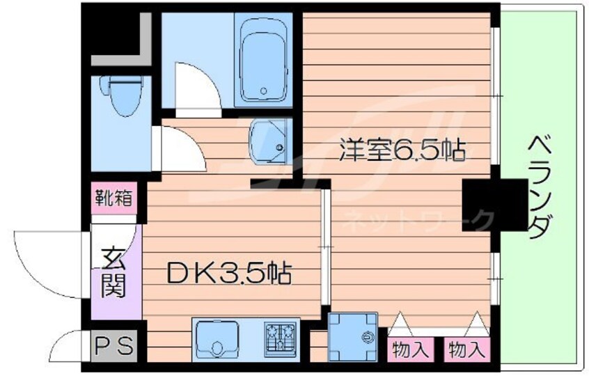 間取図 第１３関根マンション