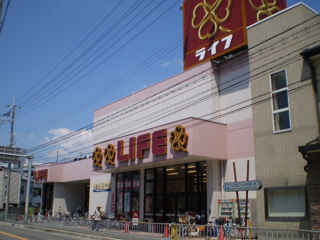 ライフ豊津店(スーパー)まで1392m※ライフ豊津店 阪急千里線/関大前駅 徒歩17分 2階 築29年