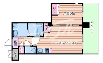 間取図 グランシス江坂