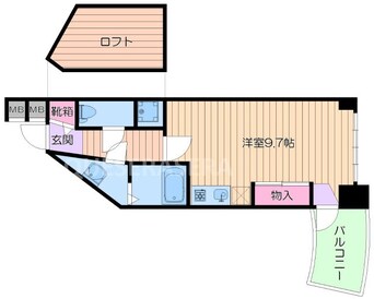 間取図 フォレステージュ江坂垂水町