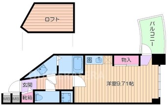 間取図 フォレステージュ江坂垂水町