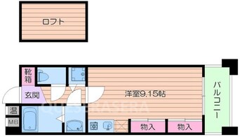 間取図 フォレステージュ江坂垂水町