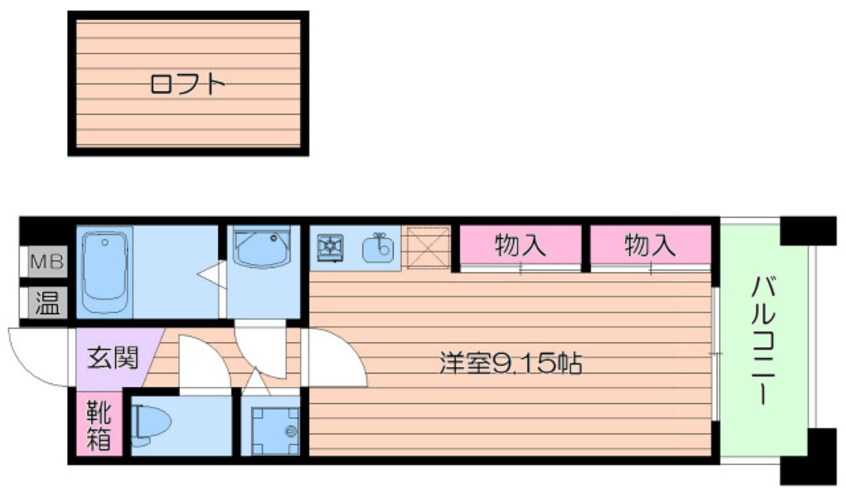間取図 フォレステージュ江坂垂水町