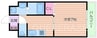 第１８関根マンション 1DKの間取り