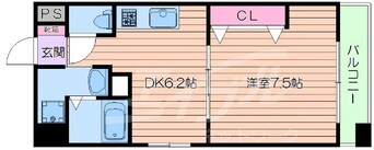間取図 阪急千里線/吹田駅 徒歩2分 8階 築18年
