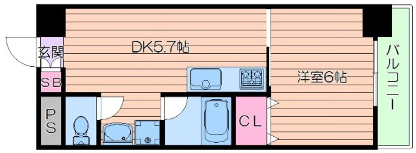 間取図 第８関根マンション