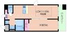 第１関根マンション 1LDKの間取り