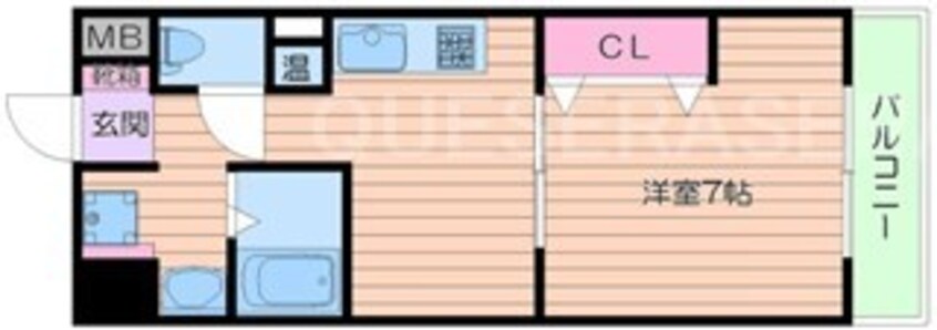 間取図 第１７関根マンション