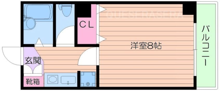 間取図 ハシモトエージェンシービルⅠ