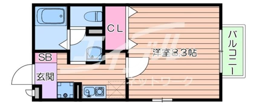 間取図 Ｈｅｉｍ　Ｂｒｕｎｎｅｎ