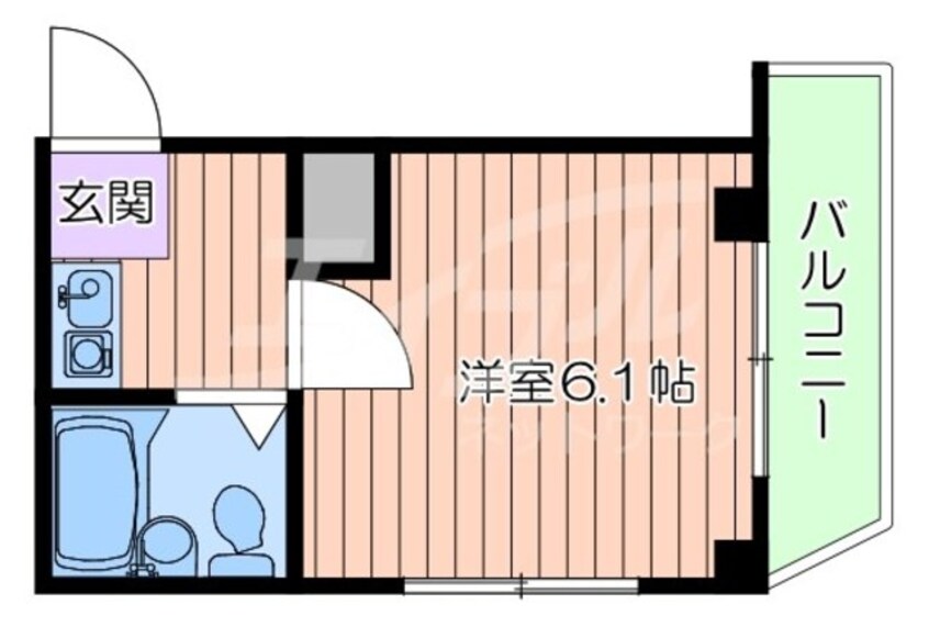 間取図 メゾンワタナベ