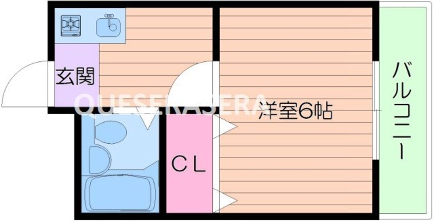 間取図 メゾンワタナベ