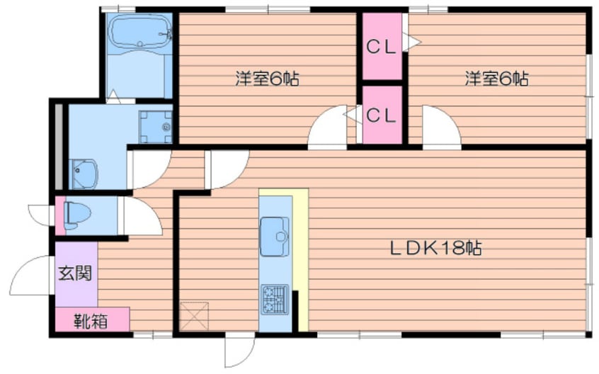 間取図 メイマオ（A棟）・ジェゴォ（B棟）