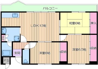 間取図 阪急千里線/豊津駅 徒歩6分 2階 築31年