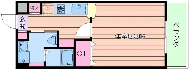 間取り図 ドライバウム江坂