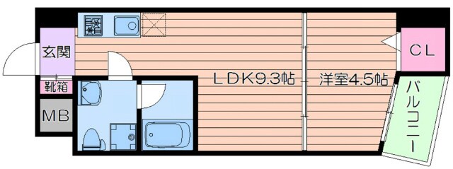 間取り図 RIDGE江坂（旧ルクレ江坂）