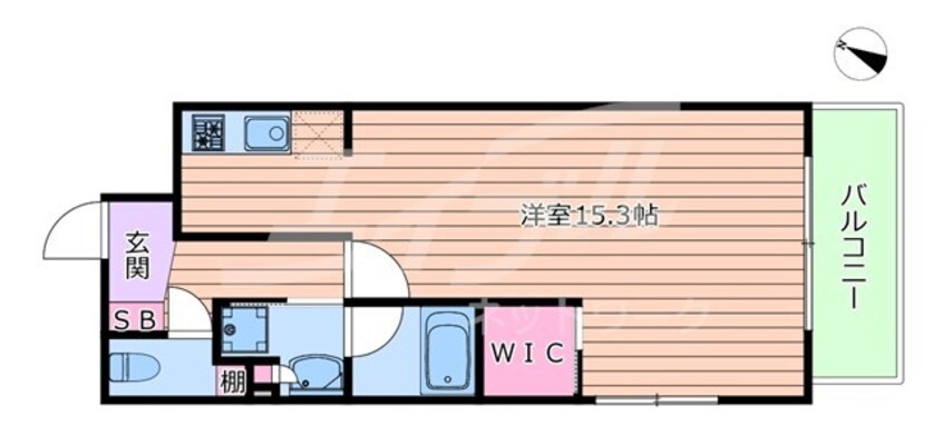 間取図 サンレムート千里山