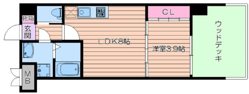 間取図 レジディア千里藤白台