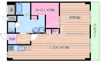 間取図 内田ロイヤルハイツ