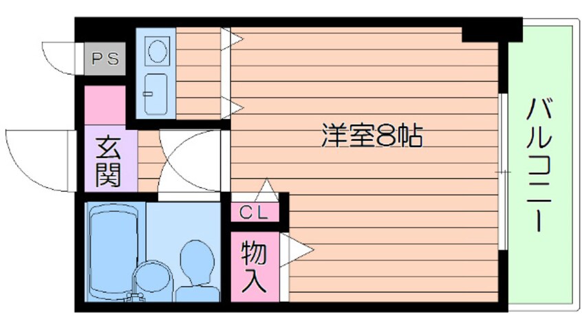 間取図 ドミニオン豊津Ⅱ