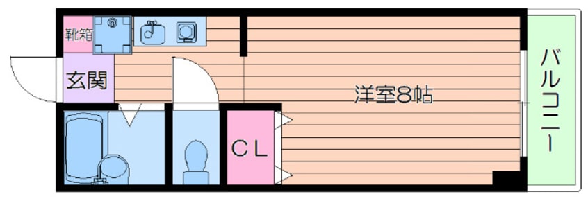 間取図 パティオ千里山Ⅲ