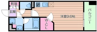 間取図 アパートメンツ江坂