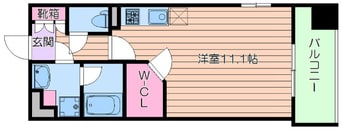 間取図 アパートメンツ江坂