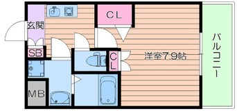 間取図 アーデン江坂Ⅲ