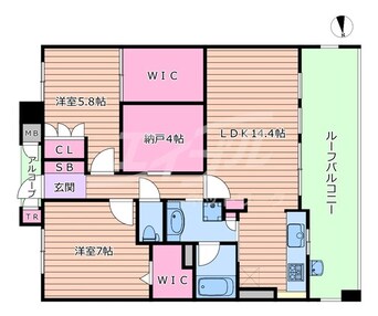 間取図 アルス千里山西