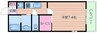 阪急千里線/千里山駅 徒歩11分 1階 築21年 1Kの間取り