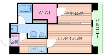 間取図 アスール江坂3rd
